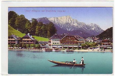 Berchtesgaden ,Dorf Königsee ca 1915