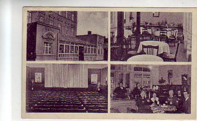 Ueckermünde Hotel und Lichtspiele Hohenzollern ca 1930