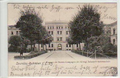 Berlin Spandau Ruhleben Kaserne 1903