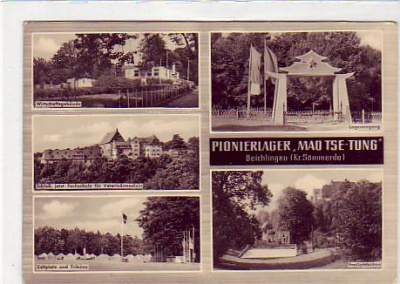 Beichlingen Kr.Sömmerda Pionierzeltlager 1964