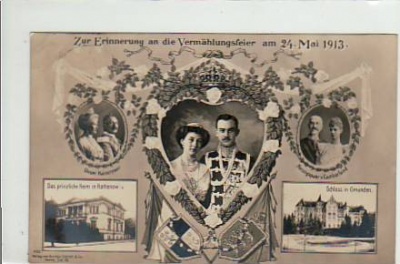 Adel Monarchie Herzog Ernst August zu Braunschweig Hochzeit 1913