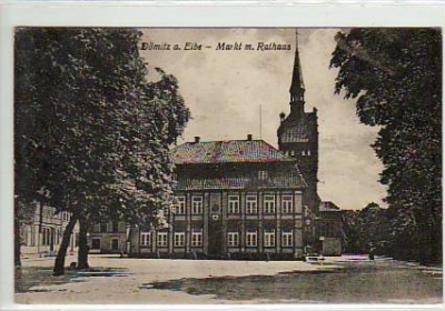 Dömitz an der Elbe Rathaus 1927