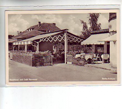 Berlin Frohnau Cafe Hermann 1961