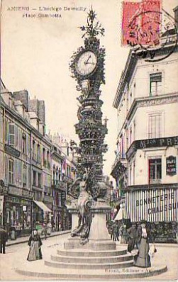 Amiens Frankreich Place Gambetta 1907