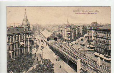Berlin Prenzlauer Berg Bahnhof Schönhauser Allee 1913