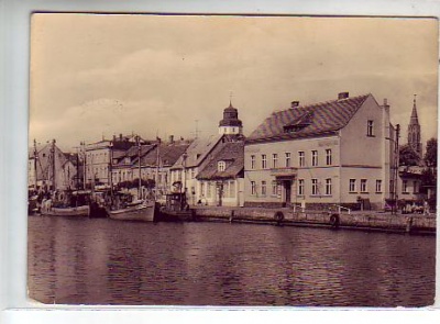 Ueckermünde Hafen 1964