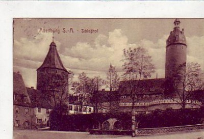 Altenburg Schlosshof 1917