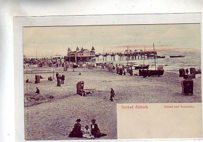 Ahlbeck Strand ca 1900