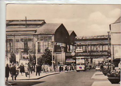 Berlin Mitte Bahnhof Friedrichstraße 1962