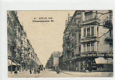 Berlin Tiergarten Wilhelmshavener Straße ca 1915