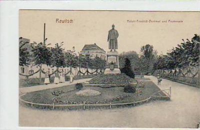 Rawitsch Polen Kaiser-Denkmal ca 1910