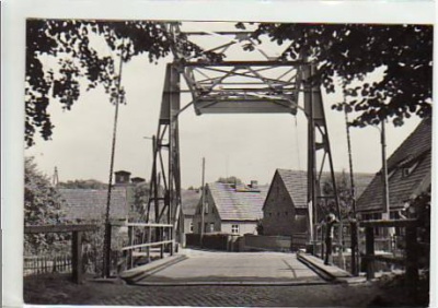 Alt-Friesack Altfriesack Hebebrücke 1974