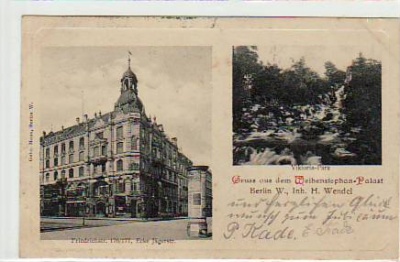 Berlin Mitte Weihenstephan-Palast 1902