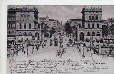 Berlin Kreuzberg Hallesches Tor 1901