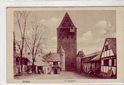 Altena Westfalen Burghof ca 1915