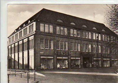 Dömitz an der Elbe Konsumkaufhaus 1969
