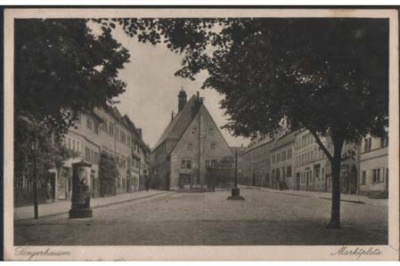 Sangerhausen Marktplatz 1932