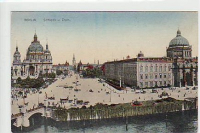 Berlin Mitte Schloss ca 1910