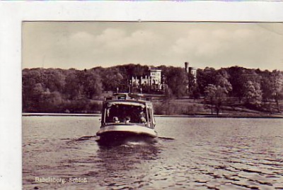 Potsdam Babelsberg mit Motorschiff 1956