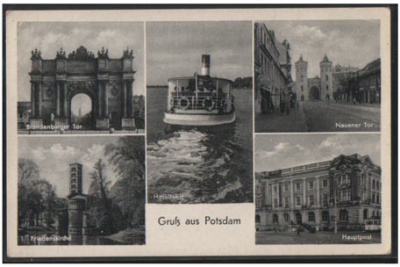 Potsdam mit Dampfer