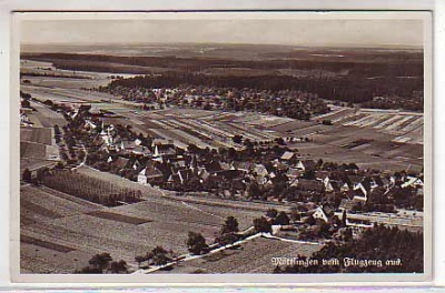 Möttlingen , Luftbild , von 1937