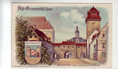 Alt-Crimmitschau ,Anlaß Stadtrechtsfeier 1914