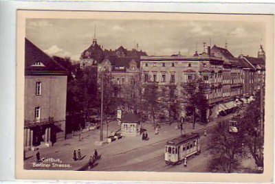 Cottbus Berliner Straße vor 1945