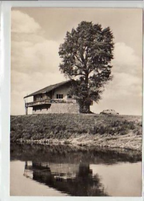 Mühlberg an der Elbe Strandhaus 1968