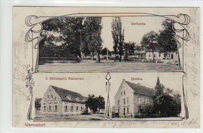 Amesdorf Ortsteiles Warmsdorf 1909