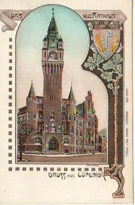Berlin Köpenick Rathaus ca 1910