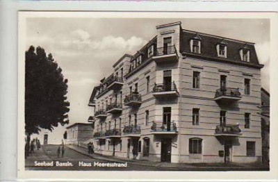 Ostseebad Bansin Usedom Haus Meeresstrand 1954