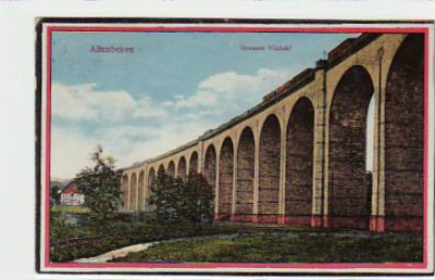 Altenbeken Eisenbahn Viadukt 1915