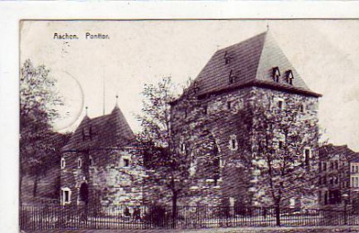 Aachen Ponttor 1915
