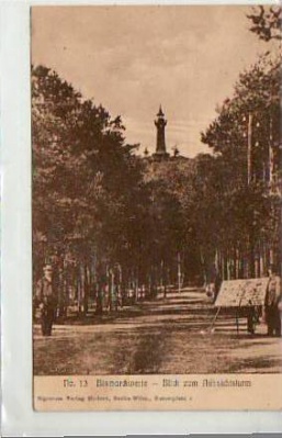 Berlin Wannsee Bismarckwarte 1910