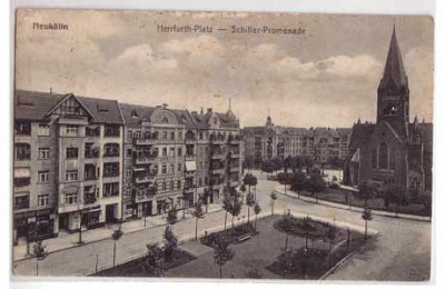 Berlin Neukölln Schiller-Pormenade 1913