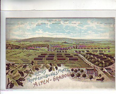 Altengrabow Truppenübungsplatz 1901