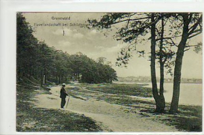 Berlin Grunewald Havel bei Schildhorn 1911