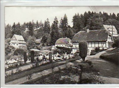 Altenbrak Bodetal,Harz Kaffeegarten Haus des Handwerks 1979