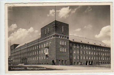 Schneidemühl Mark-Brandenburg Regierungsgebäude 1938