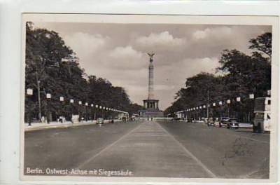 Berlin Tiergarten Siegessäule ca 1950