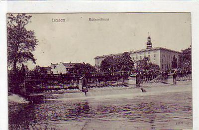 Dessau Mühlenschleuse ca 1915