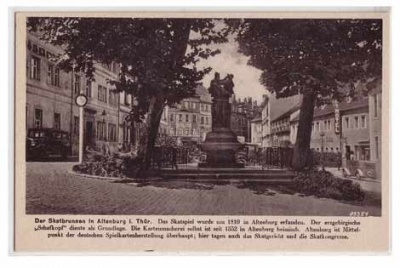Altenburg Brunnen vor 45