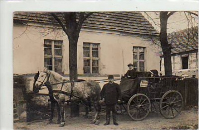 Brandenburg an der Havel Foto Karte Wagen C.M.Kelling 1911