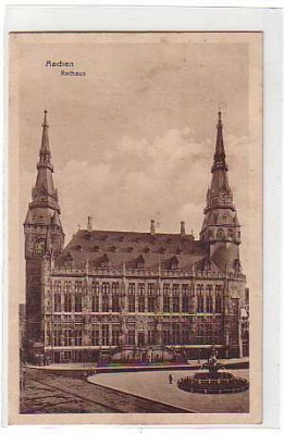 Aachen Rathaus 1918