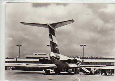Berlin Treptow Flughafen Schönefeld Interflug Flugzeuge 1976