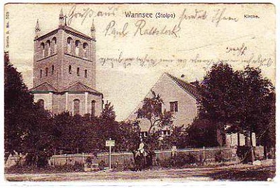 Berlin Wannsee Stolpe ,Militär 1902
