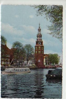 Amsterdam Motorschiff ca 1960 Niederland