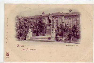 Dessau Kaiser Denkmal vor 1907