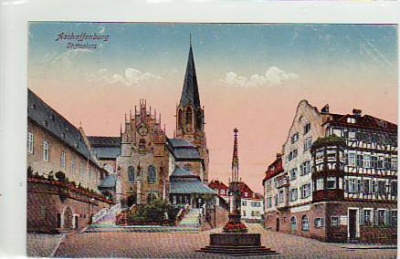 Aschaffenburg Stiftsplatz 1924