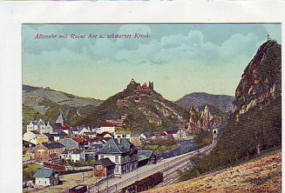 Altenahr Bahnhof,Eisenbahn ca 1914